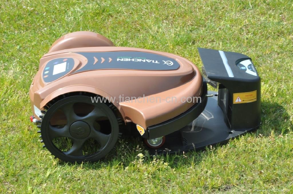 2013 new style automotic robot lawn mower  TC-158N with lead-acid battery 2