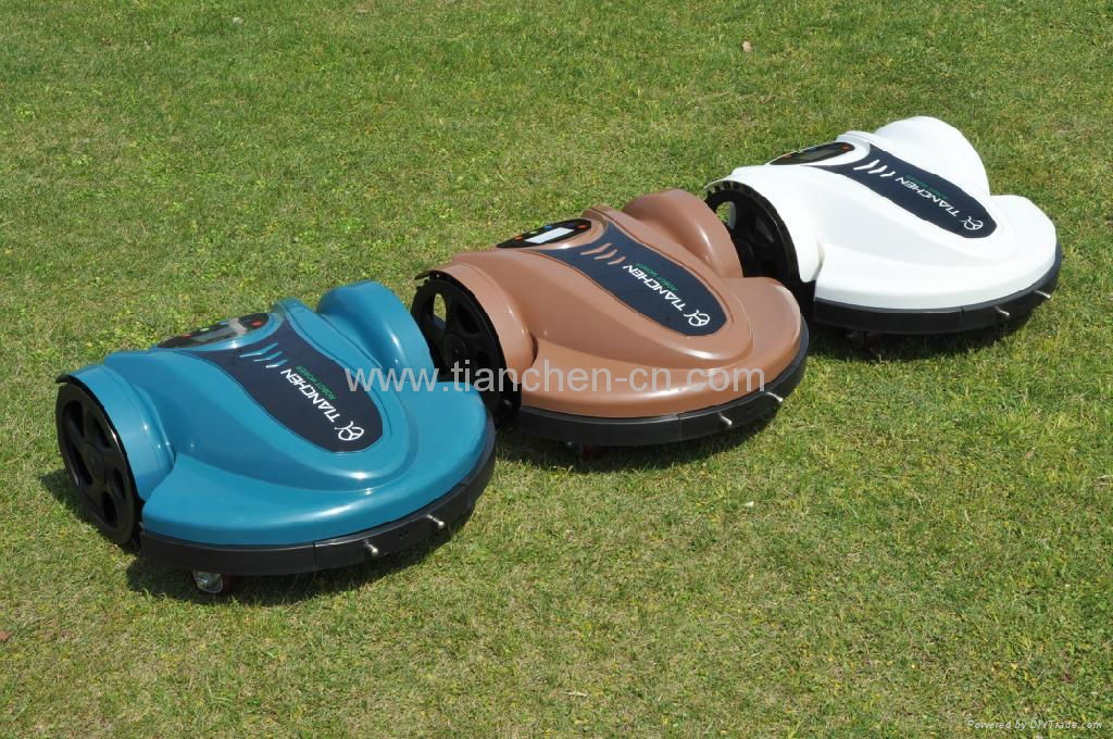 2013 new style automotic robot lawn mower  TC-158N with lead-acid battery 4