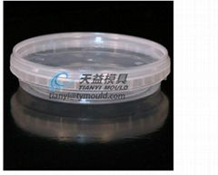 plastic thin wall food container injection mould