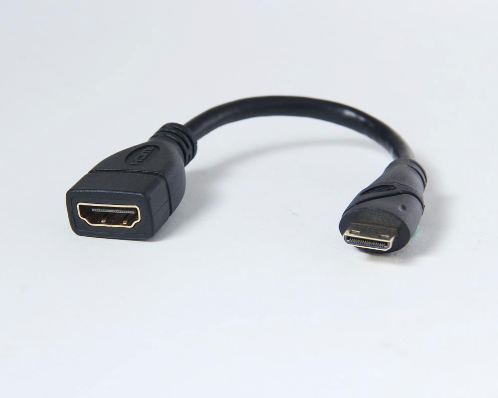 HDMI F to Mini HDMI M Cable