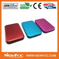 2.5"SATA USB 3.0 HDD Enclosure hdd case support Hard Disk Drive Up To 1tb