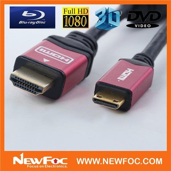 mini HDMI cable to HDMI cable