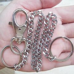 Stainless steel key ring