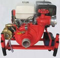 Portable Gasoline Engine Fire Pump