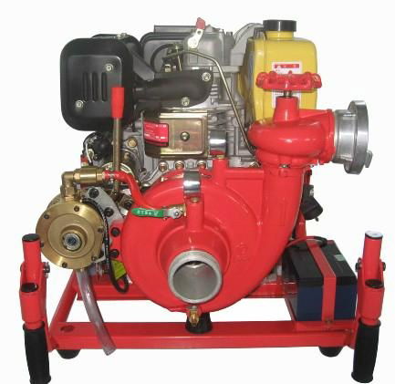 Portable Diesel Engine Driven Fire Pump