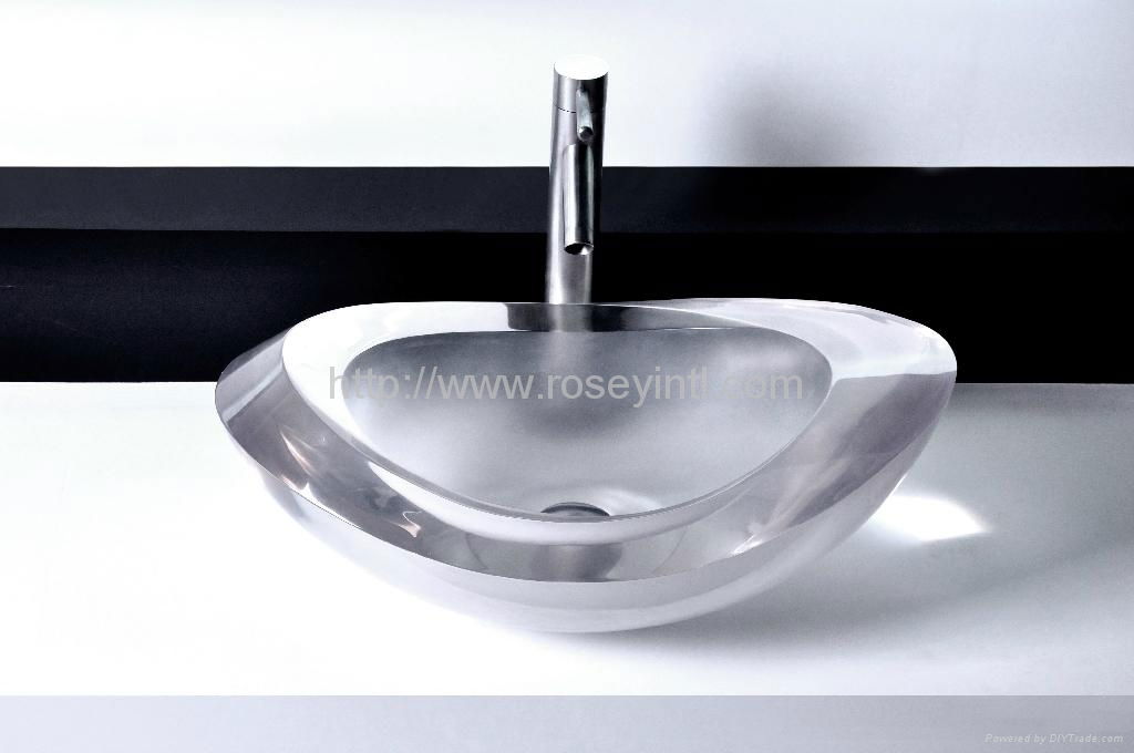 bathroom wash basin counter top basin vessel sink art basin 2