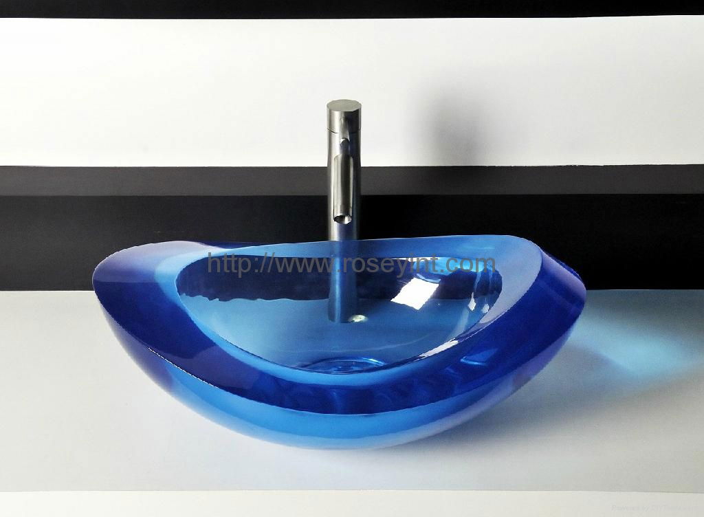 bathroom wash basin counter top basin vessel sink art basin 4