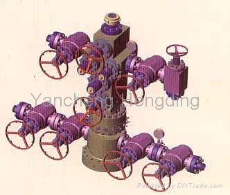 SPLIT TYPE AND INTEGRAL TYPE OF OIL (GAS) WELL HEAD PRODUCTION DEVICES 2