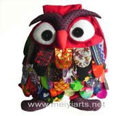 wholesale the owl handbags  Messenger Feather Owl bag   4