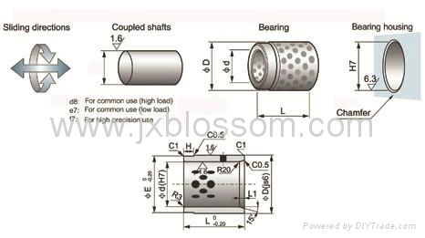 Graphite bronze bushing 2