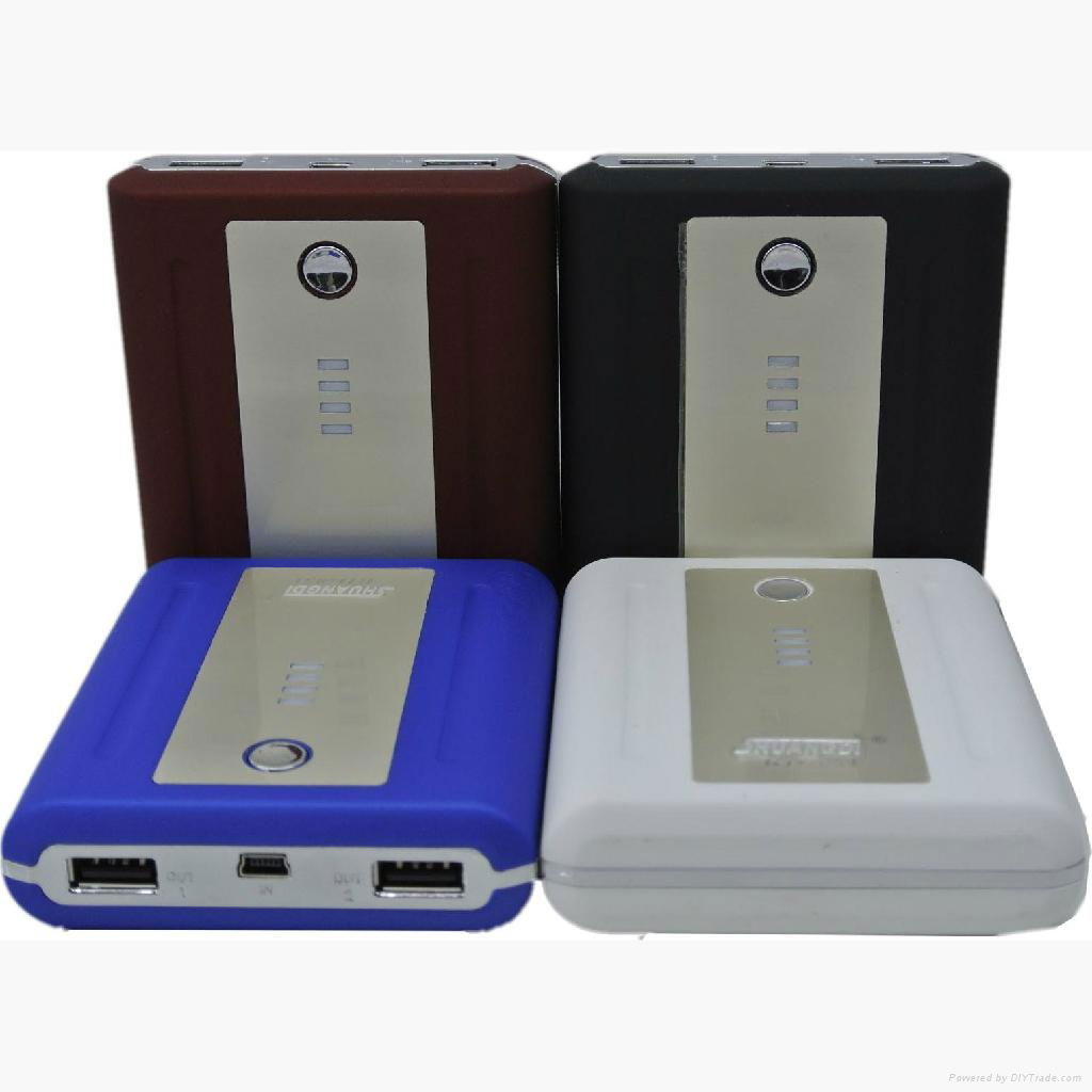 dual USB ports 10000mAh universal portable power bank at low price  2