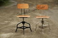 Mid-Century Modern Wood Stool/Vintage Toledo Chair/Toledo Replicas 3