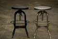 Classic Vintage Inspired Draftsman's Chair/Round Seat Metal Toledo Stool/Galvani 3