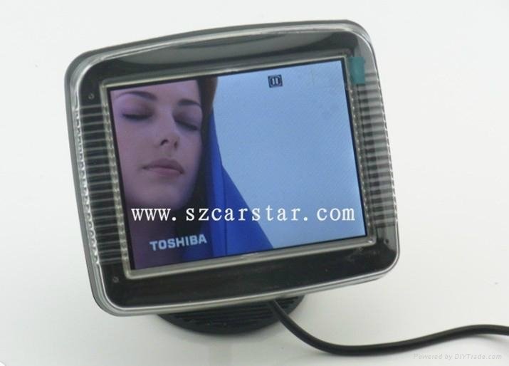 car monitor ,mini 3.5 inch stand alone monitor with TFT LCD 3