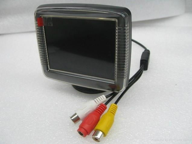 car monitor ,mini 3.5 inch stand alone monitor with TFT LCD 4