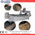 CNC Engraving Router Machine with Rotary Axis For Coloum Shape 1