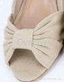 2013 new sex hot lady cute pumps cotton surface high heels ankle women shoes 4