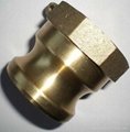 Brass camlock coupling 1