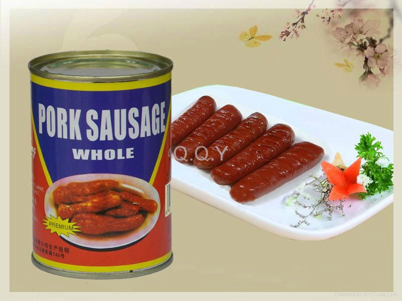 Pork Beef Chicken Sausage (canned food)