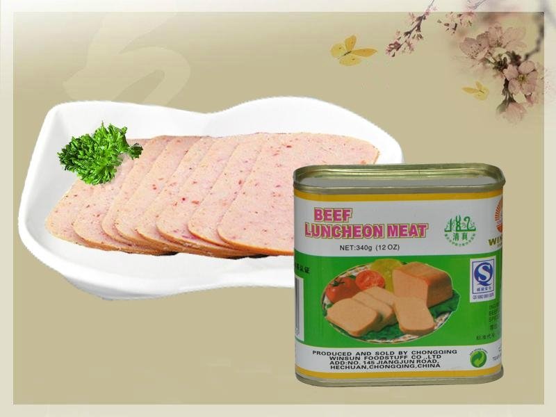 Beef  luncheon  meat (canned food)