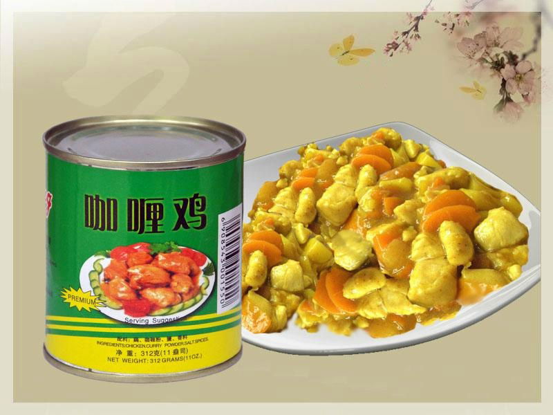 Curry  chicken (canned food)