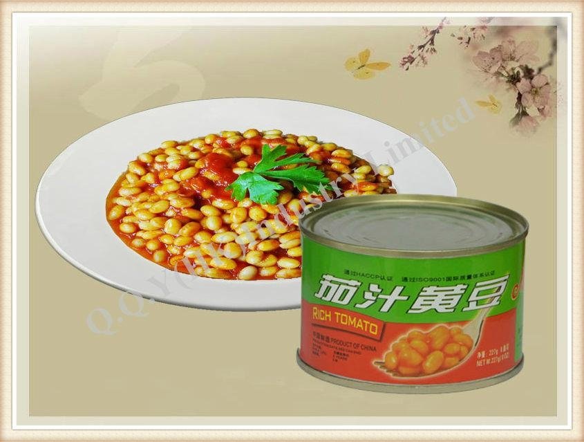 Sell Canned Soy beans in tomato  sauce