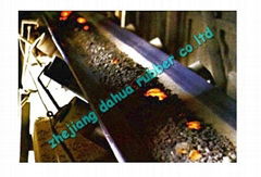 Heat resistant conveyor belt