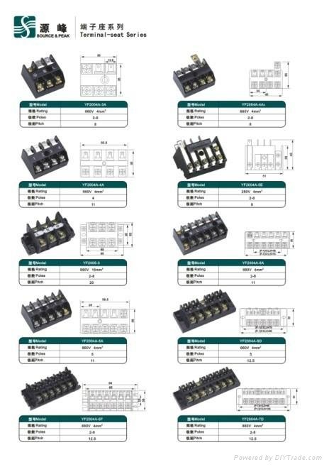 terminal block connector for air conditioner 2