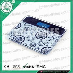 MINI GLASS ELECTRONIC BODY SCALE QE-13B 