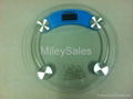 HIGH CAPACITY GLASS BATHROOM SCALE 12A 5