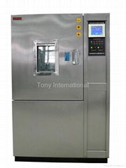 Programmable constant temperature and humidity testing chamber