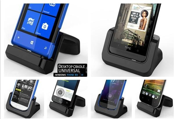 universal cover-mate usb cradle docking station desktop charger for smartphones