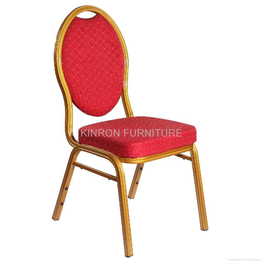 Aluminun Modern Stacking Hotel Banquet Chair 