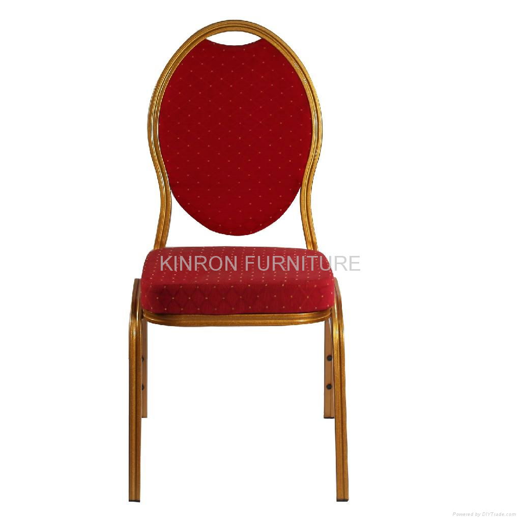 Aluminun Modern Stacking Hotel Banquet Chair  2