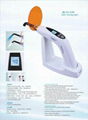 LCD display dental light cure