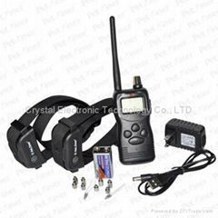  	1000-meter Range Dog Training Electronic Collar for 2 Dogs