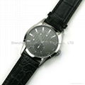 stainless steel watch case with genuine