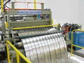 Slitting line tension unit uncoiling