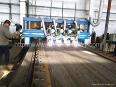 gantry type wear plate overlaying arc welding machine