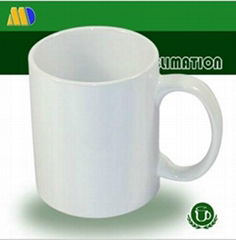 11oz sublimation coated white ceramic