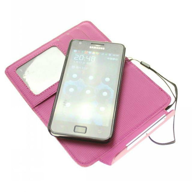 2in1 magnetic leather wallet case for samsung galaxy S2 i9100  4
