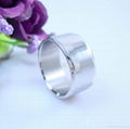 Fashion Jewelry Stainless Steel Ring Blanks 1