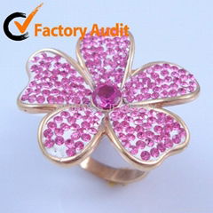 Wholesale Crystal Jewelry wedding ring