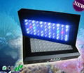 marine led aquarium lighting hoods with effective heatsink and dimmer to promote