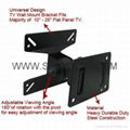 Ultra-Slim 22lbs 10-23" Flat Panel Screen LCD LED Plasma TV Wall Mount Bracket 