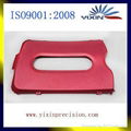 hot selling red anodized aluminum parts with cnc milling and turning machined pr 3