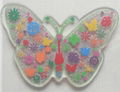 Butterfly onion powder jelly sticker