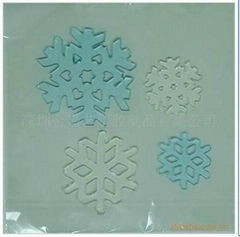 snowflake window sticker