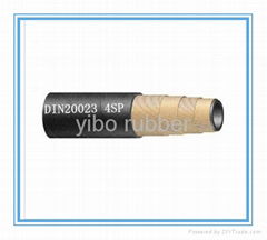 hydraulic rubber hose EN856 4SP 3/8"