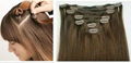 2013 hot sale clip in hair extensions